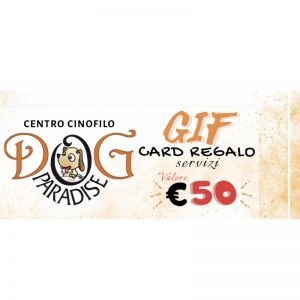 Dog Paradise - eCommerce - Gift Card - 50