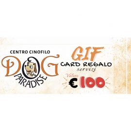 Dog Paradise - eCommerce - Gift Card - 100