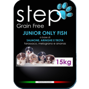 Dog Paradise - eCommerce - Mangime - Step - Grain Free - Junior - Only Fish