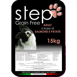 Dog Paradise - eCommerce - Mangime - Step - Adult - Salmone Grain Free