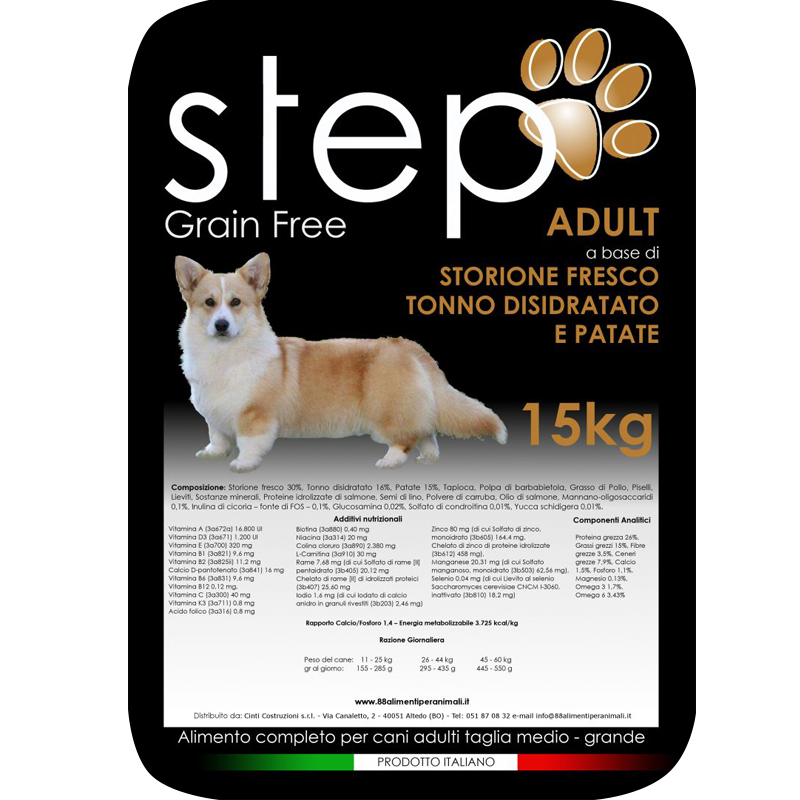 Dog Paradise - Magime Secco - Step - Storione Tonno Grain Free