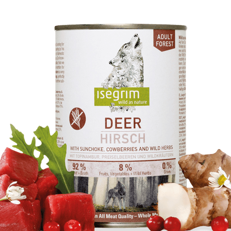 Dog Paradise - Mangime - Umido - Isegrim - Deer Hirsch