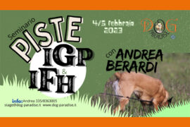 Dog Paradise - News - Seminario - Piste IGP IFH 2023 - Imm-in-Evidenza