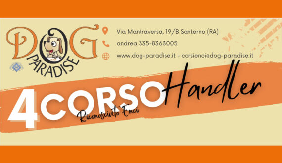 Dog Paradise - Corsi - ENCI - Handler - 2024 2025 - Evidenza